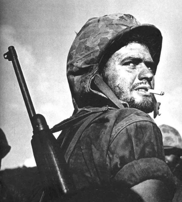Name:  Cpl Thomas Ellis- The Weary Marine photographed during the Battle of Saipan. He was later kill.jpg
Views: 305
Size:  64.7 KB